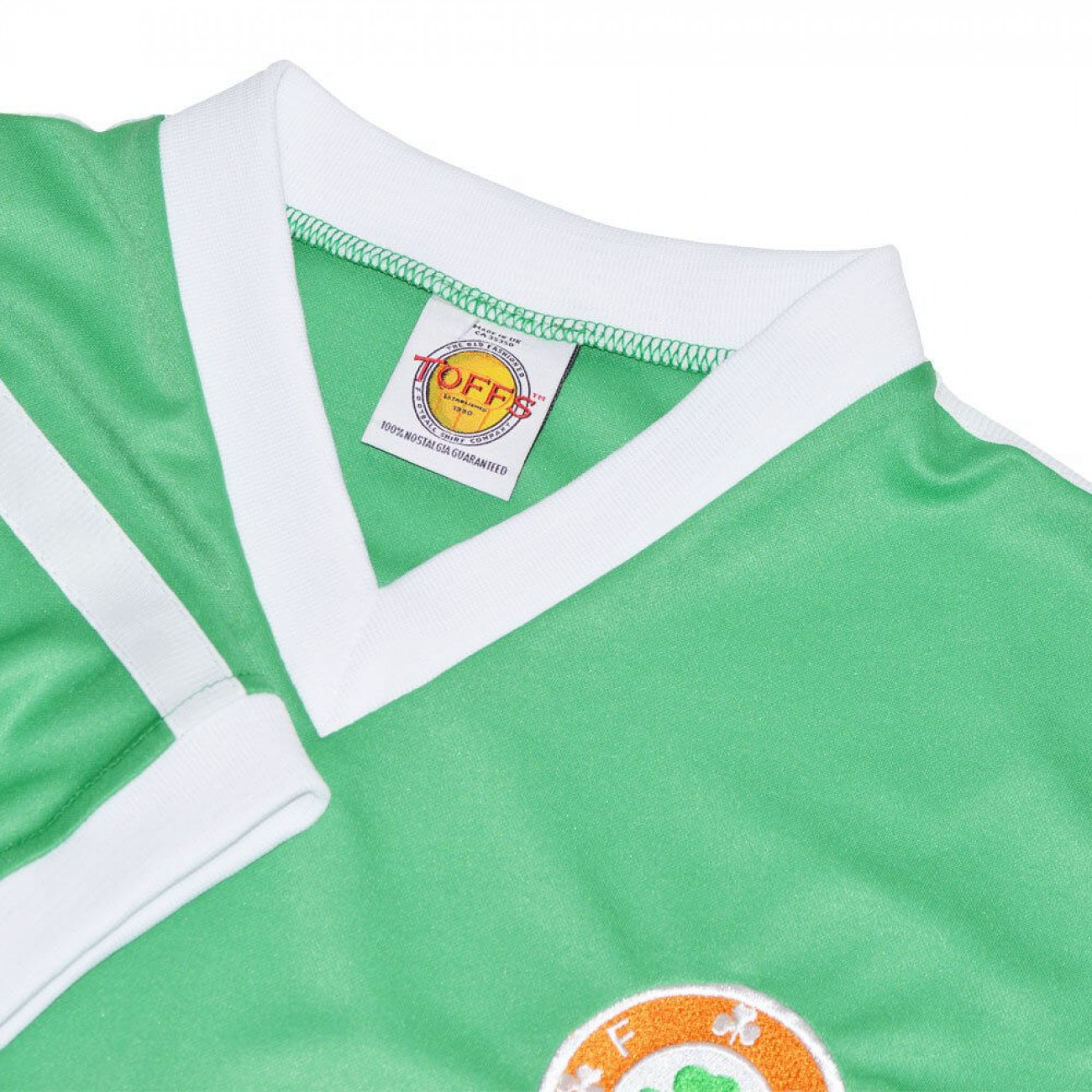 Maillot Irlande Football O'Neills Vintage Années 80 - Taille XL (46)
