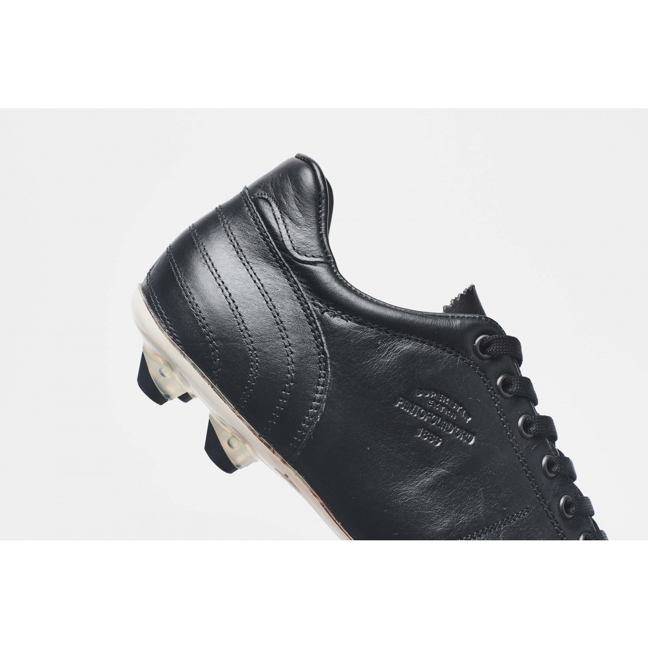 Chaussures De Football Pantofola D'Oro Lazzarini Eco - Taille UK 10 - Noires - Occasion