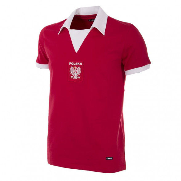 Maillot rétro Pologne années 70 | extérieur