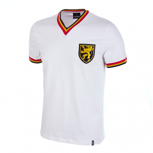 Maillot rétro Belgique extérieur années 70