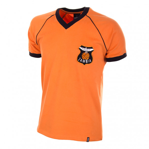 Maillot rétro Zambie années 80