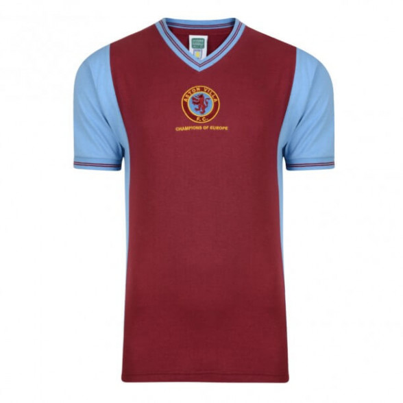 Maillot rétro Aston Villa 1982 Champions d