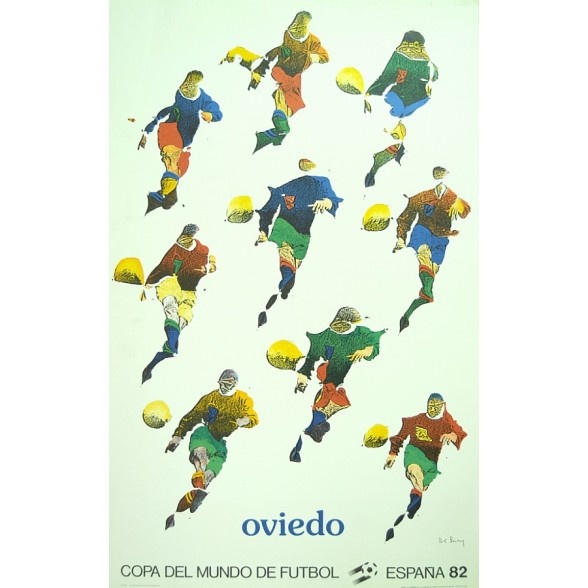 Cartel Oficial de Oviedo - De Volea de Bury