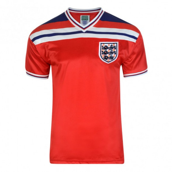 Maillot rétro Angleterre 1982 - extérieur