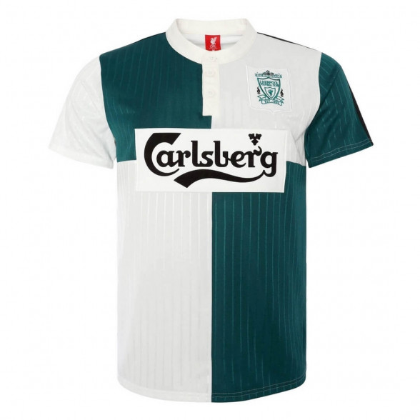 Maillot rétro Liverpool FC 1995-96 Extérieur Vert