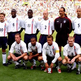 Maillot rétro Angleterre 2002