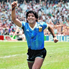 Maillot rétro Argentina 1986 | Extérieur