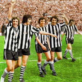 Newcastle United 1974 retro shirt product photo