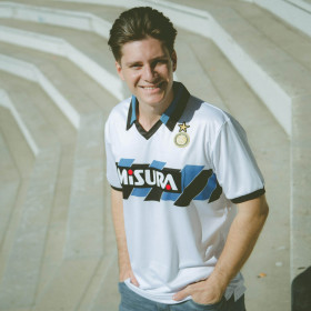 Maillot rétro Inter 1990/91 extérieur